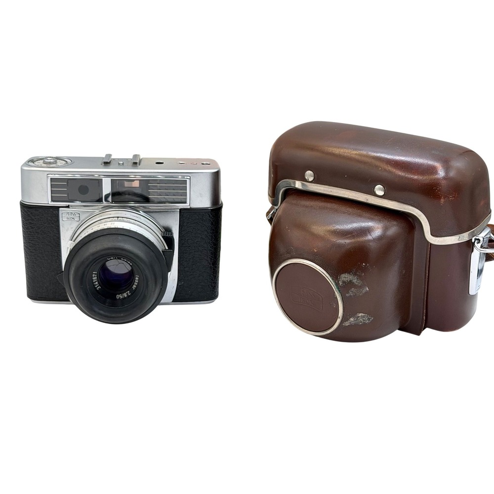 Zeiss Ikon Contessamat SBE 35mm Camera Carl Zeiss Tessar 2.8/50 Lens and Case